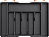 Extendable Cutlery Tray with 8 Compartments - 38 Cm Deep - Cutlery Cassette - Cutlery Drawer V1188-MS101-01425-1