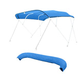 4 Bow Bimini Top Replacement Cover, 2440 mm Long, Durable 600D Marine Grade Waterproof Sun Shade V952-CYZYPDPTHJ96U4ST1001V0