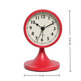 Nordic Style Metal Round Alarm Clock, Vintage Creative Silent Desk Clock, Student Bedside Night V1370-AZ4-25479