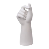 Table Vase White Color 10cm Long Ceramic Vases Decorative V1294-YM220927TW05-1-0421