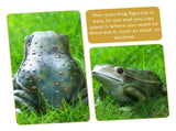 Animal Model Adornment Frog Ornaments Crafts Outdoor Synthetic Resin Yard Frog Decorations resin1 V1370-AZ4-00169