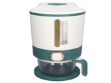 Rice Dispenser Household Food Grade Dry Sealed Grain Cereal Dispenser Bucket for Millet Black V1294-YM0706-3118230211114