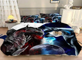 Drago Wolf Thunder Eclipse Quilt / Doona / Duvet Cover set V745-AQ042999K3