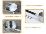 Stainless Steel Soup Ladle Serving Spoon Kitchen Cooking Utensil Water Ladle and Easy to Clean V1366-AZ2-W-13240