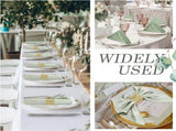 150 Pcs Napkin Bulk 17 x 17 Inch Square Silk Table Napkin Soft Dinner Napkins Decor Elegant V1258-DP02-C-3184