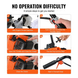 Tiller Cultivator Gas Powered, 38CC 4-Stroke Garden Cultivator, Tiller with 4 Steel Adjustable Front V952-RYGYJ31CCSCCAW43MV0