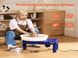 Pottery Wheel, 35 cm Ceramic Wheel Forming Machine, 60-300 RPM Speed Foot Pedal, V952-PDSLPJ36CMLS1DYKRV3