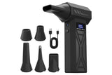 110000RPM Electric Compressed Air Duster Rechargeable Powerful Blower 4 Speed Adjustable V1263-JX-6658