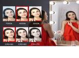 Hollywood LED Vanity Mirror Lights Kit, Dimmable Stick on USB Vanity Lights,Makeup Light Strip V1171-CB-G14NUSBWUS