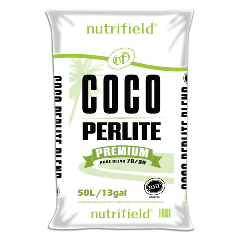 50L Coco Perlite Premium Nutrifield 70% Coir 30% Hydroponic Plant Growing Medium V238-SUPDZ-31954795987024