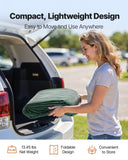 VEVORport Replacement Canopy, 6 x 3 m Potable Garage Tent Top Tarp, UV-Resistant & Waterproof V952-CKPB10X20FTMSHGRL001V0