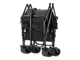 Double Decker Wagon Collapsible, 400L Heavy Duty Folding Wagon Cart, Extended Long Garden Cart with V952-ZDHYBXSSTCHS4GGRTV0