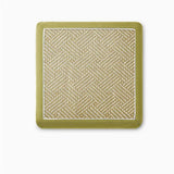 Square bar stool cushion with ties, breathable and non-slip square chair pad, 28*28*3.5 cm memory V1188-MS-205-51