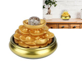 LED Water Fountain Innovative Resin Waterfall Ornament Art Crafts for Home Office Landscape V1294-YM0901-3111200232213