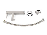 Brushed Nickel Basic Round Bathroom Basin Mixer Laundry Vanity Sink Faucet Tap V1233-KPL101N