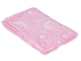 1.52x1M Luminous Blanket Double Sided Polyester Glowing Blanket Bedroom Air Conditioning Blanket for V1294-YM0523-3117220043111