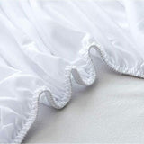 Mattress Protector, Waterproof Mattress Topper, Anti Allergic, 200 x 200 cm V1188-MS-520-025