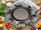 12pcs Pot Pan Protectors Non Woven Divider Pads Reusable Pot Protection Pads for Storing Frying Pans V1294-YM0718-10124237
