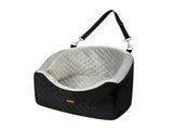 Pawz Dog Car Booster Seat Belt Pet Safe Protector Travel Bed PT1240-S-BK