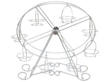 Ferris Wheel Cupcake Stand 8 Cups Dessert Carrier Display Holder for Restaurants Dessert Shops Theme V1294-YM0715-3118220094311