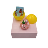 40X Kenisy Sparkling Glitter Duck Capsules 50mm Collectible Gacha in Display Box V274-TOY-KN-F-VGDUCK2A-50