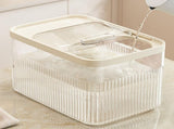 Airtight Pet Food Storage Container for Dog Cat Food Up to 10lbs Large Dry Food Bin with Measuring V1189-LWWAL-20260401-05499