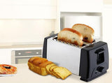 BH 002 Automatic Toaster Multifunctional 2 Slice Toaster Home Breakfast Machine AC 220V Black V1294-YM0716-3113220106211