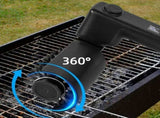 Cordless Electric Grill Brush Rotating Rechargeable Grill Cleaner for Home Outdoor V1263-JX-8186