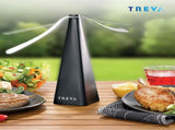 Bug Fan Deterrent with Holographic Blades to Clear Bugs, Mosquitoes, and Flies, Battery Powered V1258-DP02-C-934