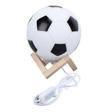 Soccer Night Light with Wooden Stand 3 Color Temperature Dimmable 3D Soccer Lamp Light for Boys V1294-YM0901-3119240070511