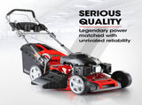 Baumr-AG 220cc Lawn Mower 4-Stroke 20 Inch Petrol Lawnmower 4-in-1 Self-Propelled Push V219-MOWSFPBMRA203