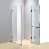 1200 x 900mm Frameless 10mm Glass Shower Screen By Della Francesca V63-830261