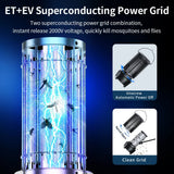 2-in-1 Rechargeable Mosquito Zapper & Camping Lantern - 3600mAh Battery - 2000V Electric Insect V888-ELOSUNG41782