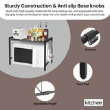 Kitchee Microwave Single Shelf - Expanding Storage Rack Kitchen Organiser Stand V238-SUPDZ-41172633190480