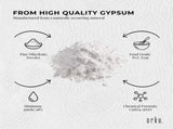 Orku 1Kg Fine Calcium Sulphate Gypsum Powder - Dihydrate Food Grade FCC E516 V238-SUPDZ-40142253719632