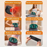 Portable multi-functional abdominal and leg massager, USB-powered rechargeable lithium battery, 36V V1105-YAAMY-001