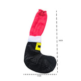 Christmas elements Chair Leg Covers 12-Pack - Festive Polyester Santa Boots for Dining Room V888-ELOSUNG56639
