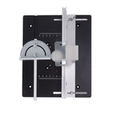 Router Table Insert Board Aluminum Alloy Steel Height Adjustable Milling Trimming Machine Insert V1294-YM0703-3114230067611