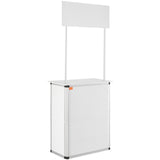 Portable Tradeshow Podium Table, 785 x 380 x 1815 mm, Display Exhibition Counter Stand Booth Fair V952-LSZST20DCSHFJDPZYV0