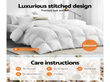 Giselle Bedding 500GSM Goose Down Feather Quilt King QUILT-GOOSE-95-K