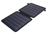 10W Portable Solar Charger 5V Monocrystalline Foldable Solar Panel with USB C USB A Outputs V1294-YM0901-3114250033811