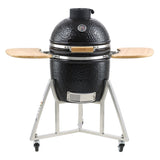 Portable Charcoal Propane Gas Grills with Cover and Cart, Heavy Duty Stainless Steel BBQ V952-TCYXLYC1834505GFZV0