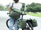 Bicycle Rear Rack Bag Set - Durable & Spacious Cycling Storage-black V1106-139-BLA-02260
