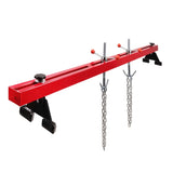 1.5M Engine Support Bar Engine Load Leveler 1100Lb Transmission Dual Hook Garage V465-86335