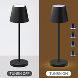 Enoki Portable RGB Table Lamp - Black V558-LL0516B