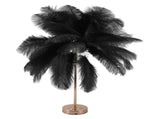 Decorative Table Lamp 30PCS Feathers USB Rechargeable Light Touch Control Desk Light Built in V1294-YM0901-3119230088511