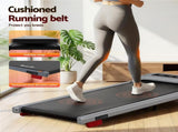 Everfit Treadmill Electric Walking Pad with Incline Under Desk Home Gym Grey TMILL-400-INC-GR