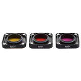 3-In-1 Snap-On Lens Filter For Gopro Hero6 / 5 - Red Yellow Purple PRL-6987ACD