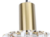 Crystal Pendant Light Modern Light Luxury Elegant Gold Adjustable Height Crystal Island Lighting for V1294-YM0901-3119240067711