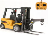 Huina 1/10 RC 8CH ForkLift Excavator Industrial Construction Engineering Vehicle Truck Kids Adult V610-TOY-HN-1577